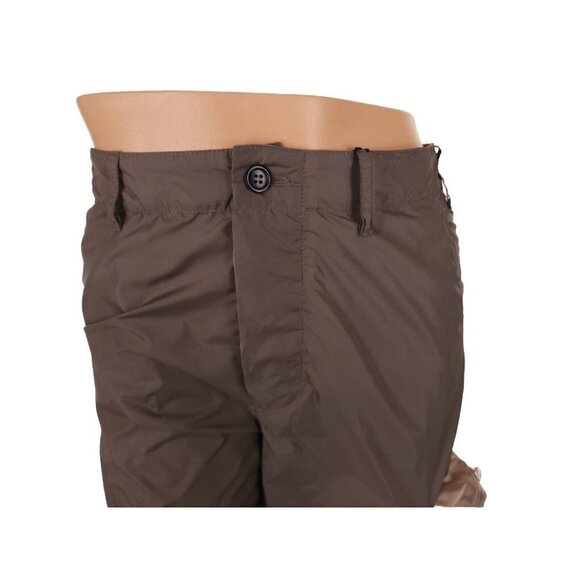 HACHE Italy Casual Pant In Military Green Packable Nwt Size Eu 42 US 6 - Picture 5 of 15